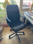 Krzesło obrotowe Ikea z nowymi kółkami - wyprzedaż 