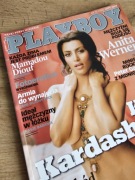 Playboy 2 (182) luty 2008 - Kim Kardashian - UNIKAT!