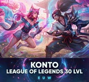 KONTO LEAGUE OF LEGENDS 30 LVL EUW + WYBÓR SKINÓW