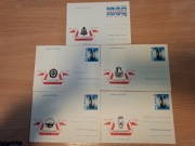 Kartka pocztowa ZPO 1000 statek PRL  Stocznie Gdynia Gdańsk Szczecin 5 szt.