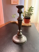 Mosiężny świecznik