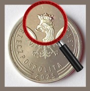 1 ZŁOTY 2025 MONETA DESTRUKT