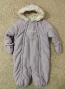 Ciepły kombinezon Ladybird, 12-18 mies ocieplany, fioletowy 