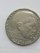 2 marki 1937 Hindenburg srebro