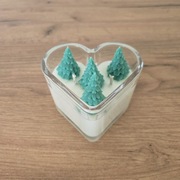 Świeca sojowa w szkle o zapachu grzanego wina 