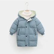 Kurtka zimowa firmy PatPat, roz. 110 cm, błekit.