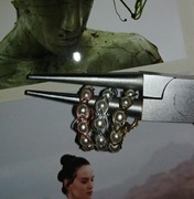 Zestaw pierścionków hand made wire rings