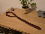 Bordowy Krawat Giacomo Conti