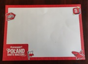 Karta 180 card dart PDC Poland Darts Masters
