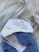 Skarpetki damskie ciepłe skarpety niebieskie moraj 38-41