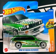Hot Wheels BMW M3 Wagon/Remorque Zielone