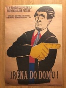 1955 Irena do domu Fethke Dymsza Wysocka Bielicka Plakat Janusz Stanny