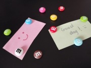 Kolorowe magnesy - M&M