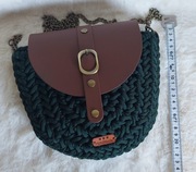 Torebka szydełkowa Jodełka mini