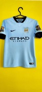 Koszulka t-shirt vintage Nike  piłkarski  Manchester city nr 9 i  person.