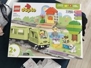 LEGO Duplo 10874 pociąg parowy + pociąg interaktywny 10427 zestaw dwóch 