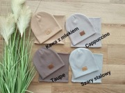 Czapka beanie i komin 