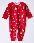 Nowe świąteczne czerwone śpiochy H&M 62/68