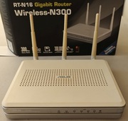 Router Asus RT-N16 - bez zasilacza, jako uszkodzony