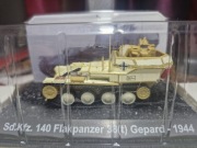 Model niemieckiego samobieżnego działa  Sd.Kfz. 140 Flakpanzer 38(t) 
