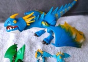 Playmobil figurki smok Jak wytresować smoka  Astrid i Wichura niebieski