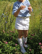 Spódnica jeansow kotonkids biała 4 lata+ 4 - 8 lat