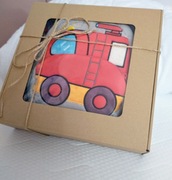 Bogaty Box prezentowy prezent dla małego strażaka 