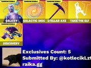 konto fortnite | 6 skins | Galaxy | NFA | 397dni dead 