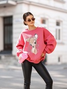 BLUZA DRESOWA OVERSIZE BASIC NOWOŚĆ WIOSNA 2026