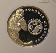 POLONIA WARSZAWA - 5 ZŁ ZŁOTYCH 2011 POLONIA WARSZAWA  GCN PR70