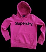 Superdry Super dry  oryginalna  różowa bluza  rozmiar  S