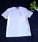 Koszulka Polo Ralph Lauren XL Biała Klasyczna Krótki Rękaw Bawełna