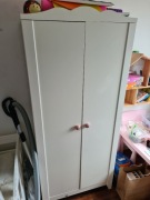 Ikea Smagora Szafa dziecięca, biały, 80x50x187 cm