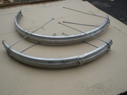 Błotniki przód i tył 26 cali