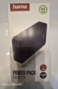 Powerbank Hama Power Pack 20000 mAh bordowy (201715)