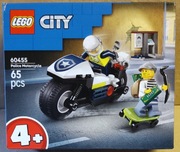 LEGO City Pościg na motocyklu policyjnym