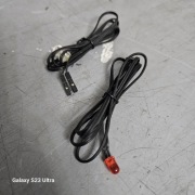 Diody PC HDDLED I POWERLED czerwona i biała czarny przewód sprawne 2 Pin