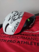 kask EKOI AERODYNAMICA by PININFARINA autograf Stanisław Aniołkowski 