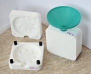 elastyczna forma do odlewania ciężarków 100g okrągła