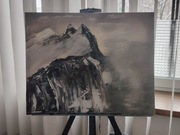 obraz akryl TYTUL-Góry 40x50 cm góry