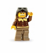 Lego minifigures 8803, Seria 3, Pilot col03-2 (2011) 