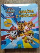 Psi patrol - książka z puzzlami - nowa, zafoliowana
