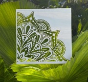 Szablon Mandala (wzór 70x70cm szablon 35x35cm ) malarski, DIY - Nr 17