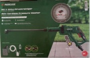 Myjka ciśnieniowa akumulatorowa Parkside 20V PDRA 20-Li