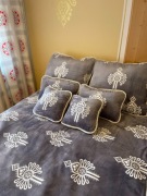 Luksusowy komplet z 100% wełny owczej MERINO i polaru