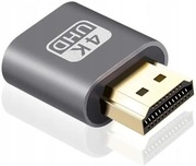 EMULATOR MONITORA ADAPTER HDMI VGA 4K DUMMY plug & play