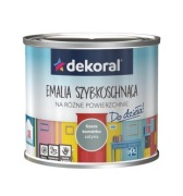 Dekoral akrylux Do dzieła! SZARA KOMÓRKA 0,5l satyna emalia %