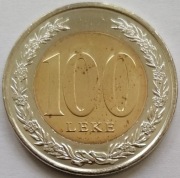 Albania 100 leke leków 2023 - 24,75 mm mennicze z rolki bankowej - nr 3