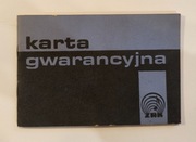 KARTA GWARANCYJNA ZRK MINI2
