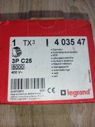 Legrand bezpiecznik C25A 3P 400V